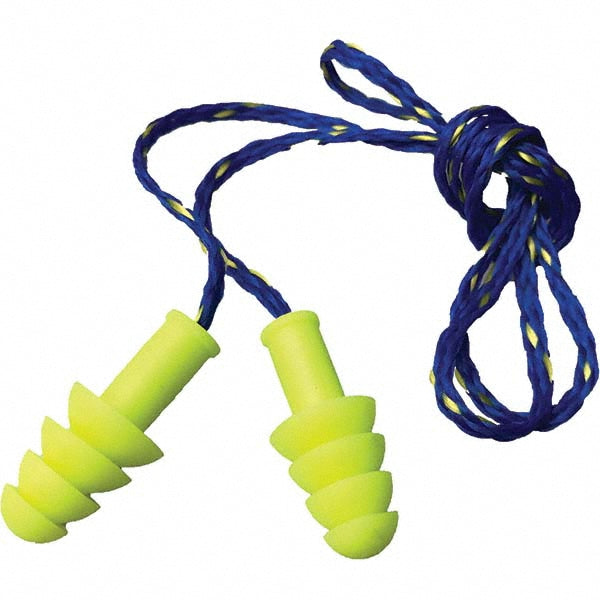 Cordova EPRC01 Earplug 27dB, Thermoplastic Rubber, Four-Flange, No Roll, Corded