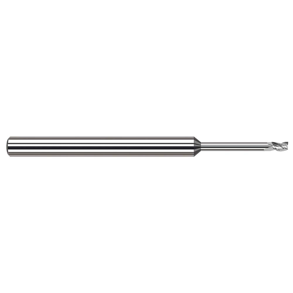 Harvey Tool 846831 Square End Mill 1/32" Dia, 3 Flute, Solid Carbide