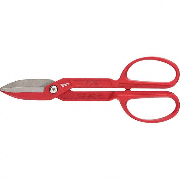 Milwaukee Tool 48-22-4002 Tinner's Snips 12" OAL, 3" LOC, Steel Blades