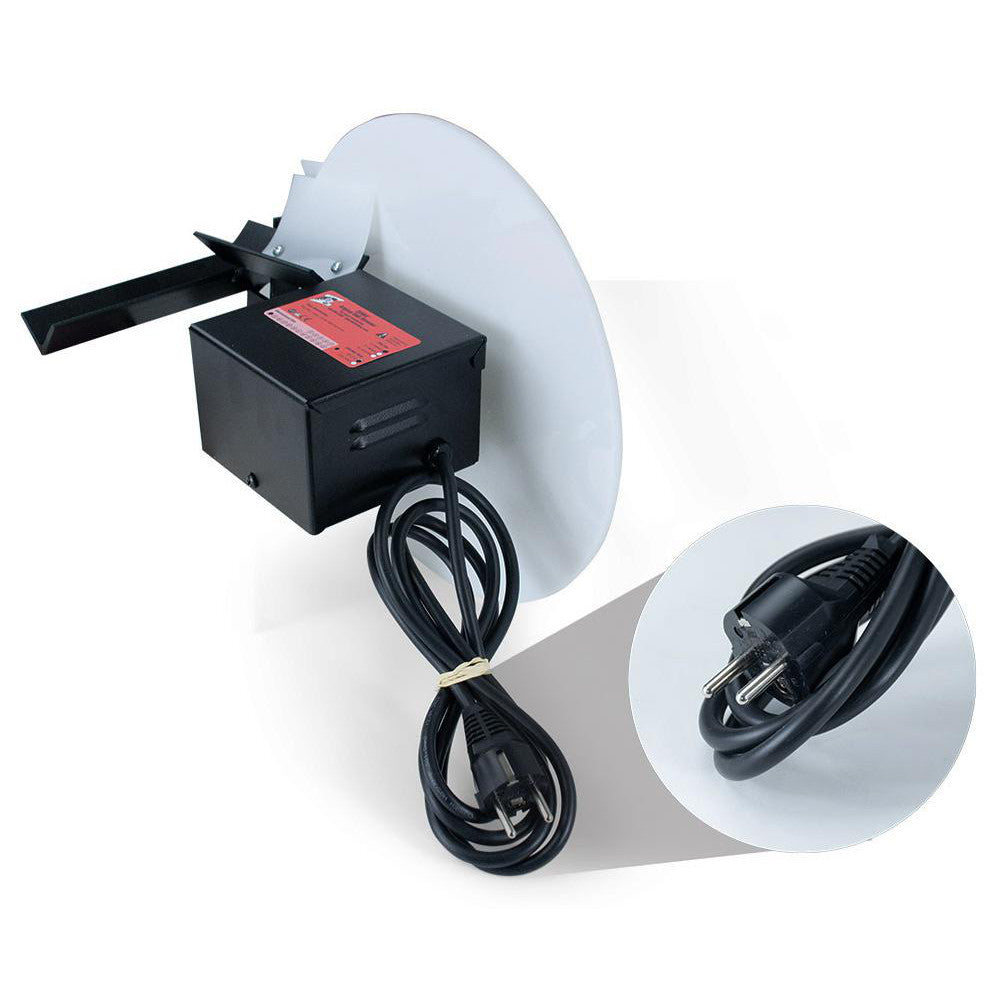 Zebra Skimmers LH300E Disk Oil Skimmer 5.00 GPH, 4-1/2" Reach, with 220V 1 Phase Type C Plug