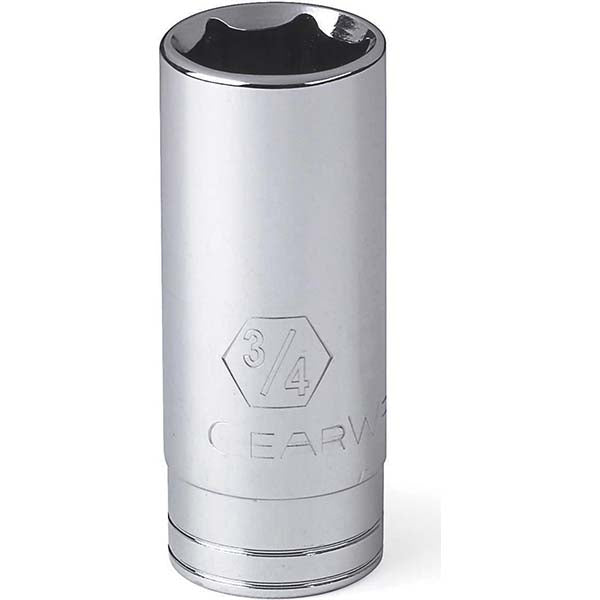 GEARWRENCH 80774 Deep Hand Socket 1/2" Drive, 9/16" Socket, 12-Point