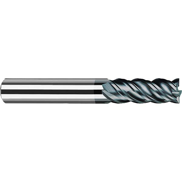 Fraisa P15836252 Square End Mill 3/16" Dia, 3/8" LOC, 4 Flute, Solid Carbide