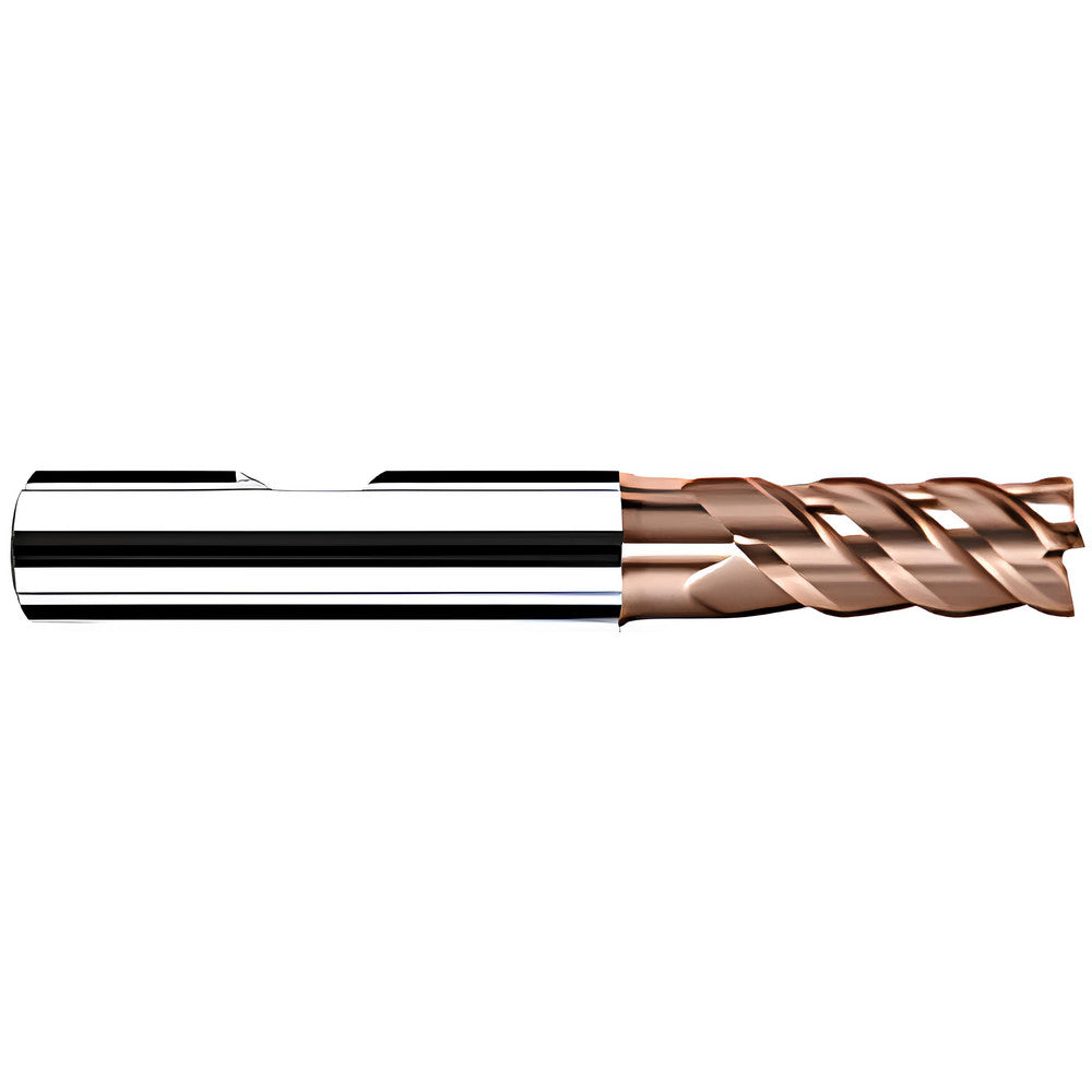 Fraisa H98504252 Corner Radius End Mill 3/16" Dia, 3/8" LOC, 0.0040" Radius, 4 Flute, Solid Carbide