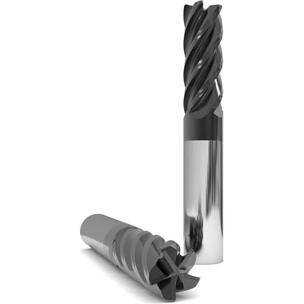 GWS 120954 Square End Mill 1/8" Dia, 1/2" LOC, 5 Flute, Solid Carbide