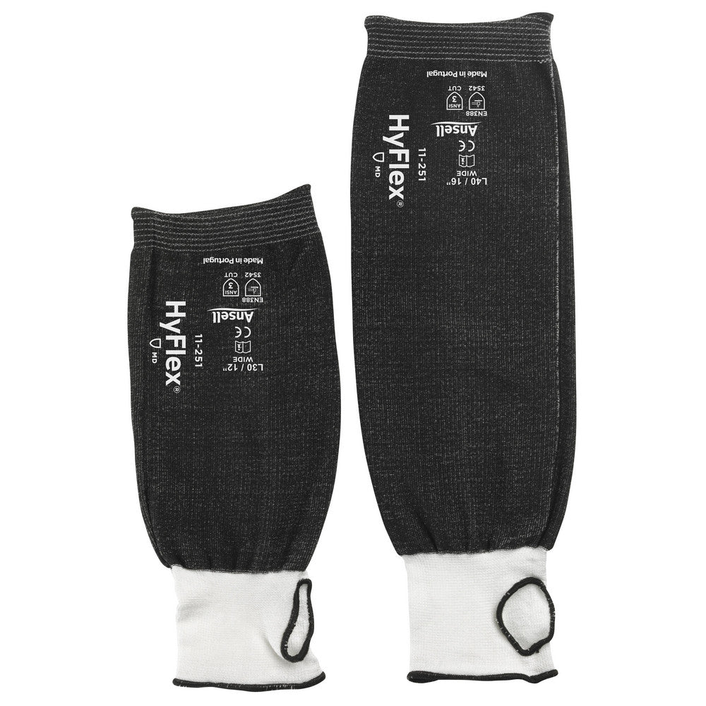 Ansell 11251180-XW Cut & Puncture-Resistant Sleeve Size Universal, HPPE, Black, ANSI Cut A3