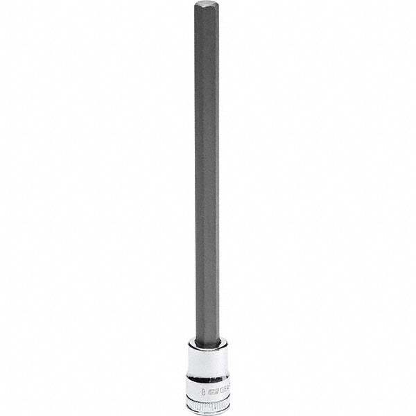 GEARWRENCH 82551 Hand Hex Bit Socket 3/8" Drive, 8 mm Hex