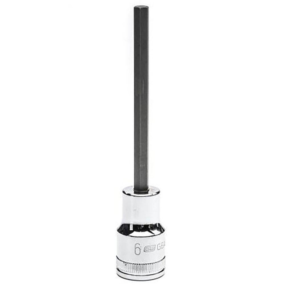 GEARWRENCH 82579 Hand Hex Bit Socket 1/2" Drive, 6 mm Hex