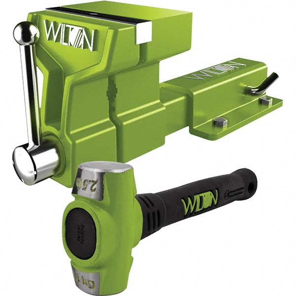 Wilton 10025BH Bench & Pipe Combination Vise 5" Jaw Width, 6 in Jaw Opening, 4-1/2 in Throat Depth