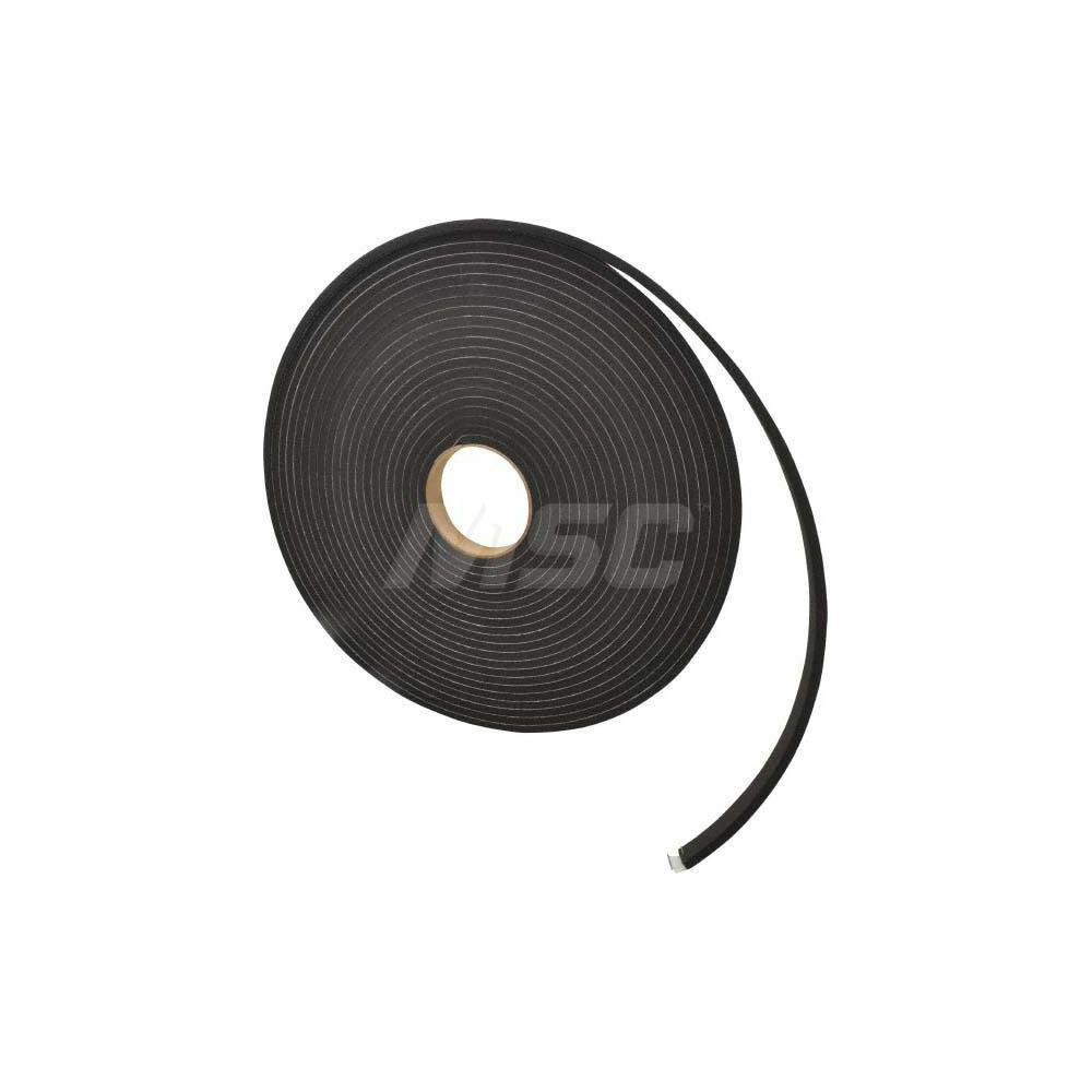 Value Collection 31943707 Closed Cell Neoprene, EPDM & SBR Roll 1/4" Thick, 1" Wide, Black