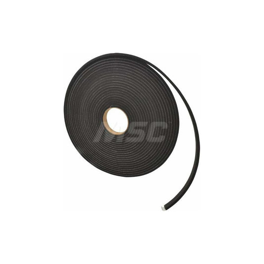 Value Collection 31943707 Closed Cell Neoprene, EPDM & SBR Roll 1/4" Thick, 1" Wide, Black