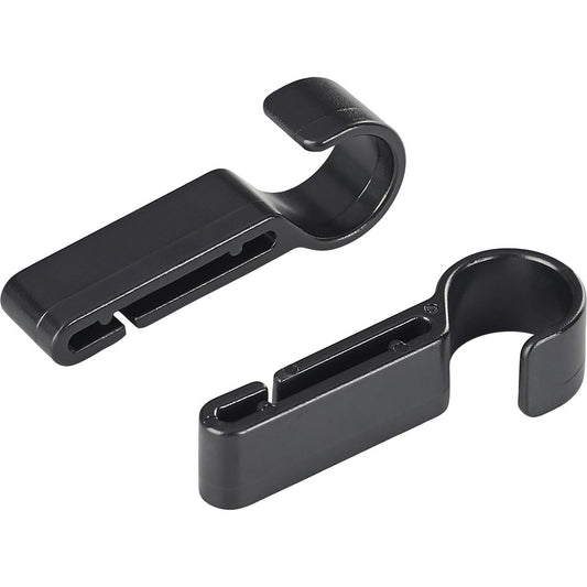 Streamlight 61437 1 2-Piece Black Plastic Hard Hat Clip