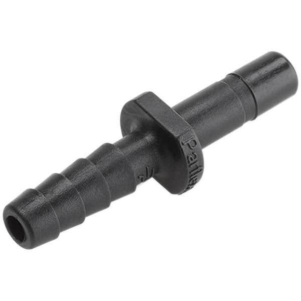 Parker FB6TCB4 Push-To-Connect Tube Fitting Tube to Barb Connector, 3/8" ID x 3/8" OD