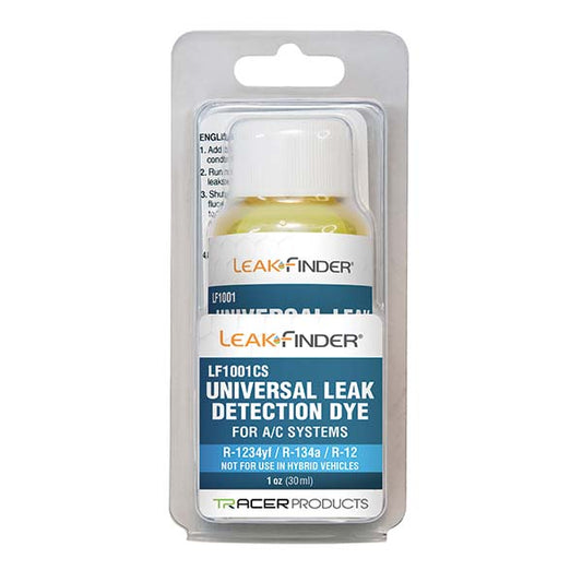 Leak Finder LF1001CS Automotive Leak Detection Dyes Applications Refrigeration Refrigeration  Container Size 1 oz 1oz  Container Type Bottle  