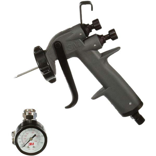 3M 7100228104 Paint Sprayers & Guns Product Type Spray Gun  Body Material Composite  Air Inlet Type NPSM  Capacity 2 qt  Maximum Pressure (Psi - 2 Decimals) 20  Includes Spray Gun Air Valve