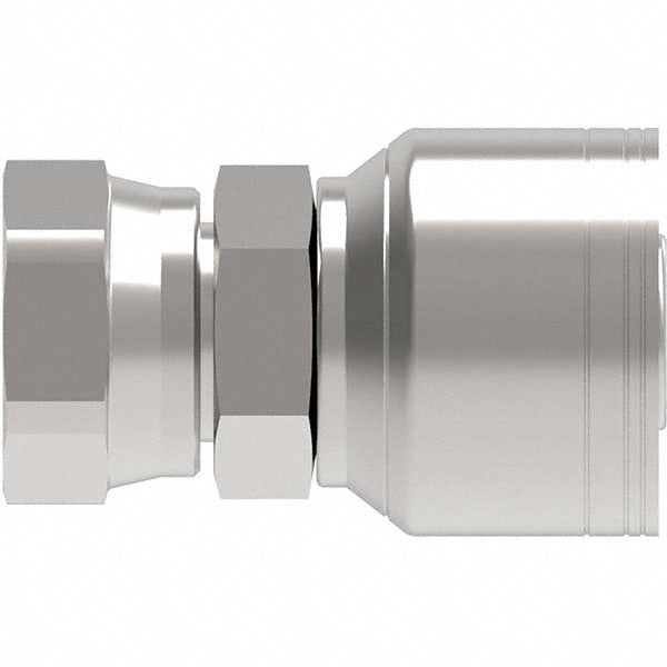 Eaton 04Z-606-BG Hydraulic Hose Male SAE 37 deg JIC Rigid Fitting 0.2500" Hose ID, 0.3750" Hose OD, Hose Size 4, 9/16-18 Thread