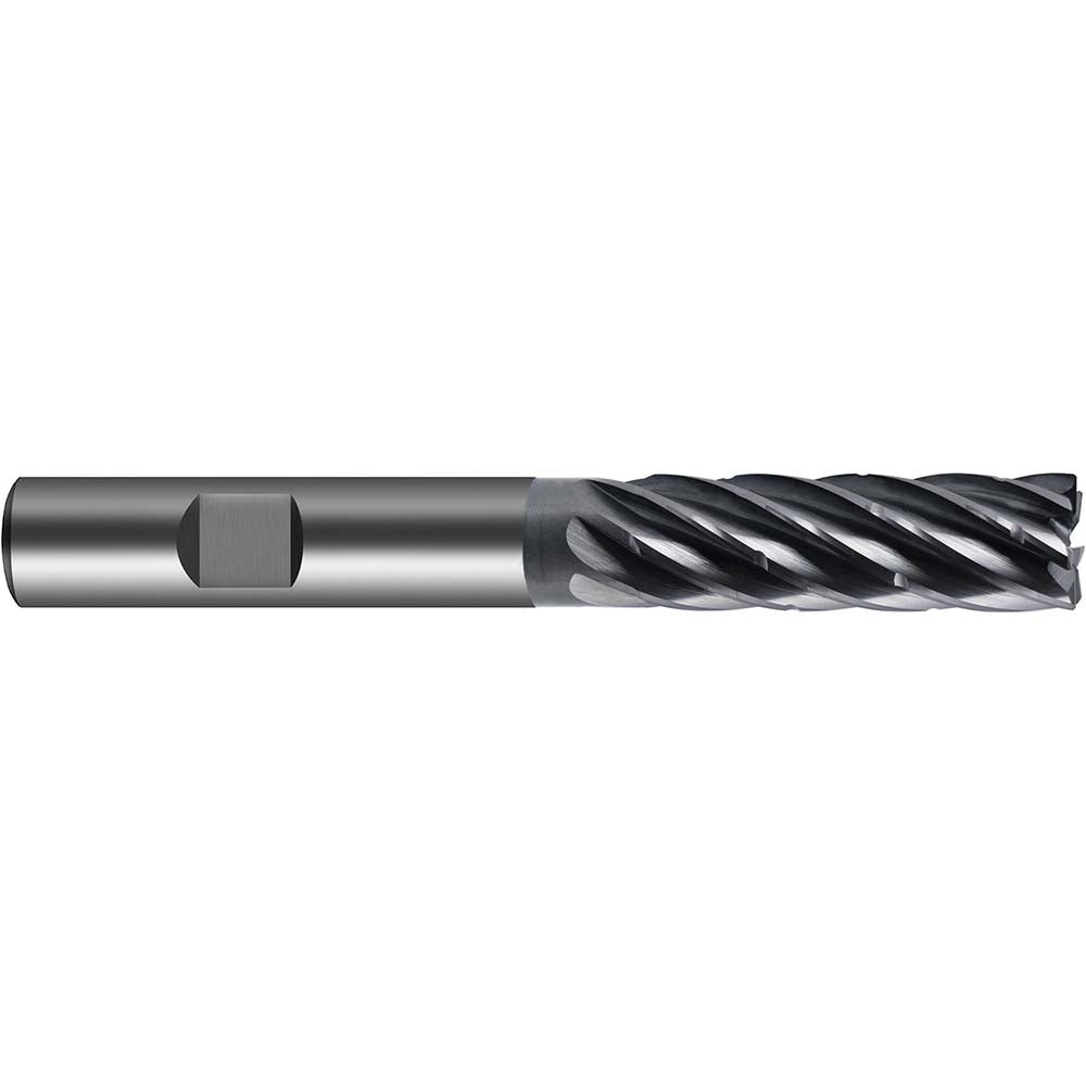 Guhring 9069980158700 Roughing & Finishing End Mill 5/8" Dia, 7 Flute, Solid Carbide