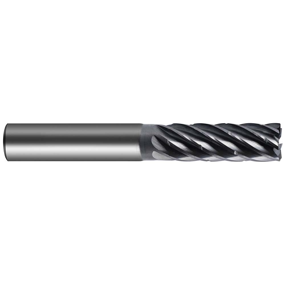Guhring 9069970190500 Roughing & Finishing End Mill 3/4" Dia, 7 Flute, Solid Carbide