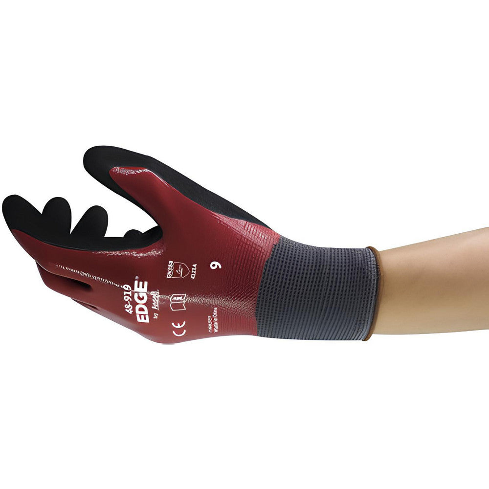 Ansell 48919080 Series 48-919 General Purpose Work Gloves Nitrile-Coated