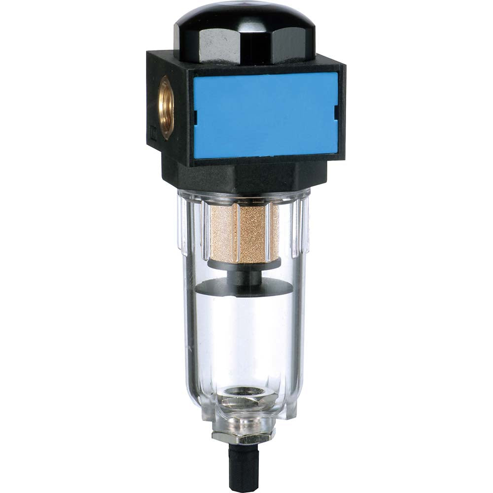 Pro-Source F200A-01N Miniature Compressed Air Filter 1/8" NPT Port