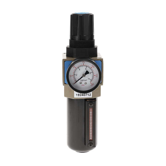 Pro-Source UFR-03NAL FRL Combination Unit 3/8 NPT, Intermediate with Pressure Gauge