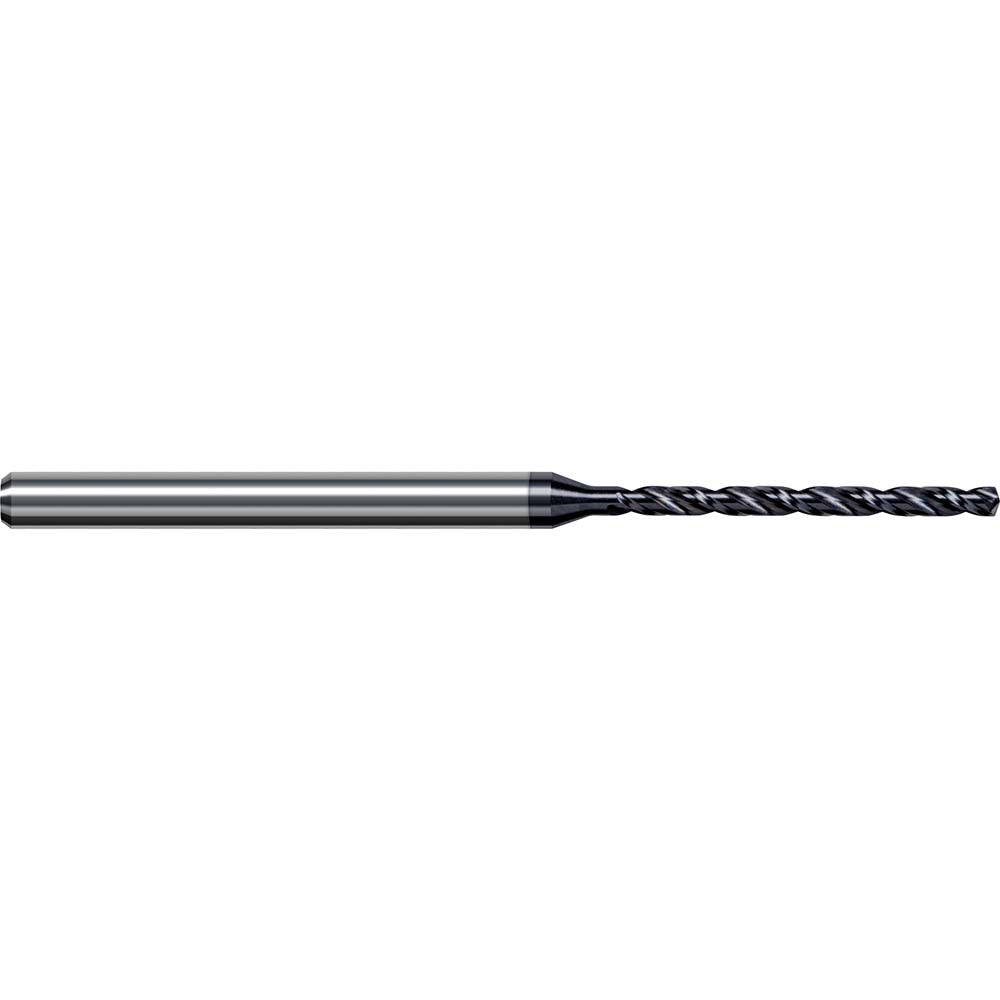 Harvey Tool EFG0635-C6 Micro Drill Bit #52 (0.0635"), 140 deg, Solid Carbide