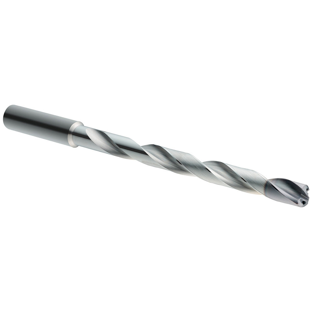 Kyocera SGS Precision Tools 56482 Taper Length Drill Bit Series 142P, 1/4" Dia, 135 &deg Point, Solid Carbide