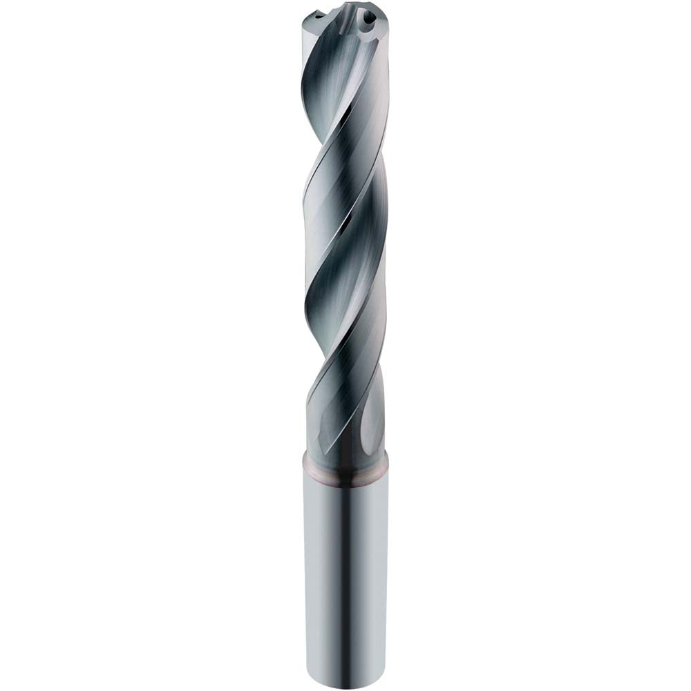 Kyocera SGS Precision Tools 56407 Screw Machine Length Drill Bit 13/64" (0.2031) Dia, 137 deg, Solid Carbide