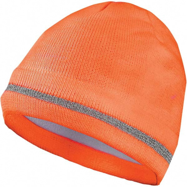 OccuNomix LUX-KCR-O-P Beanie Hat Acrylic & Fleece, Slip-On Closure, Orange, Size Universal, Solid