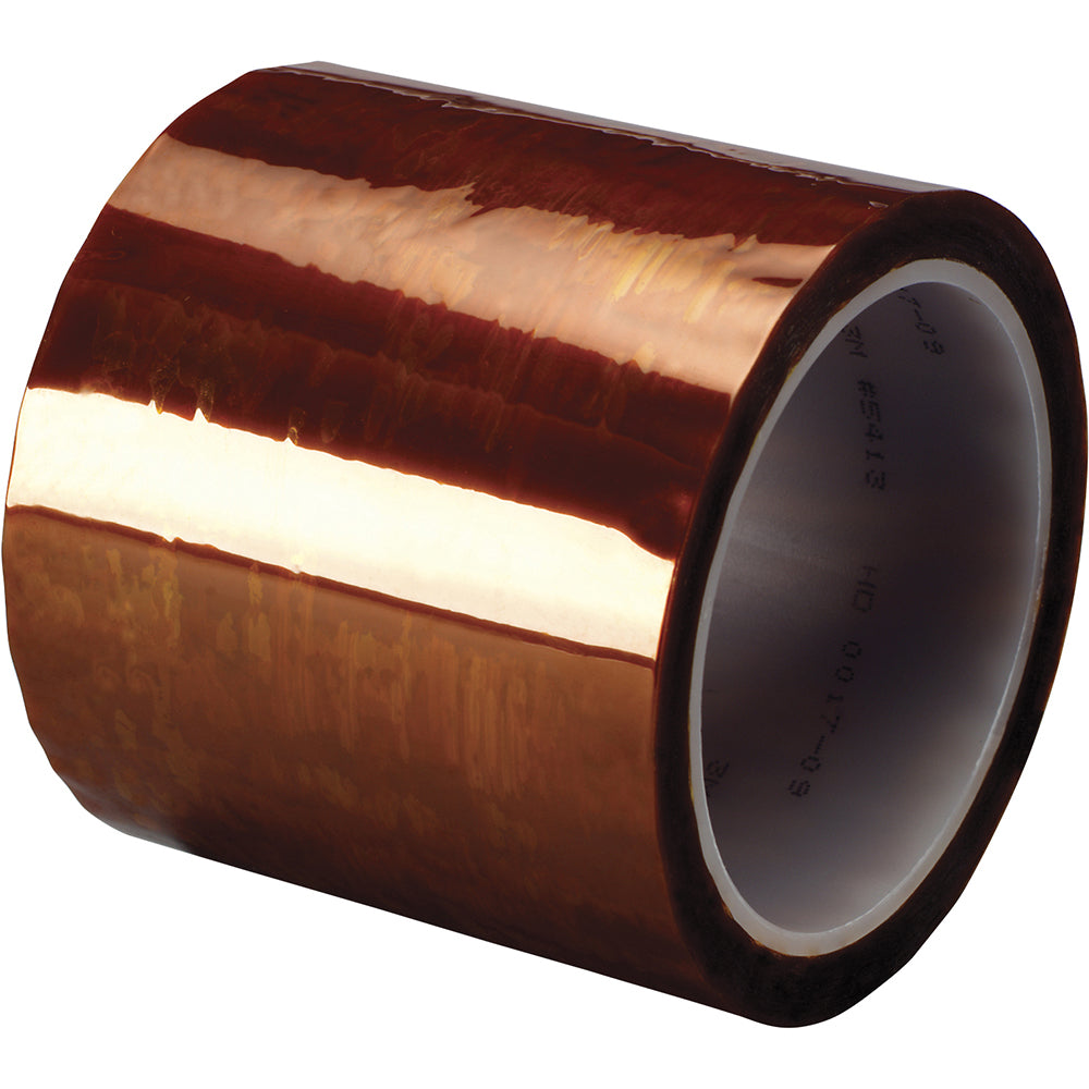 3M 7000148440 Polyimide Film Tape 2" Wide, 36 yd Long, 2.7 mil Thick
