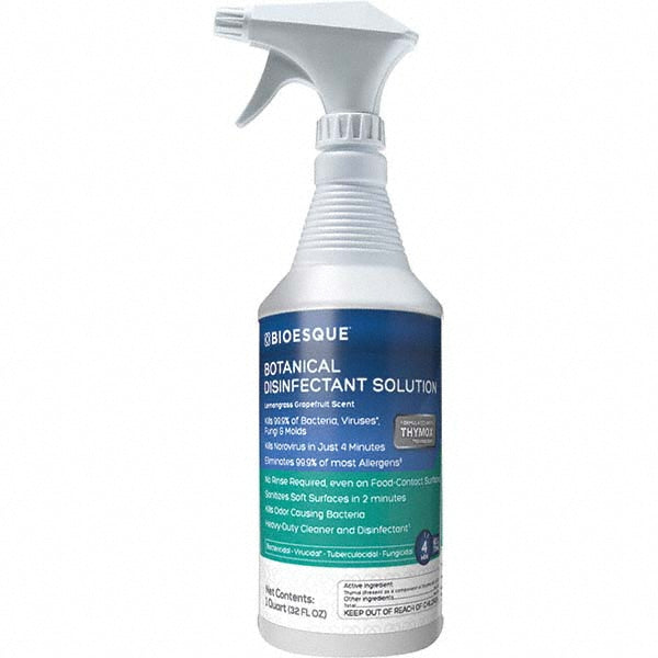 Bioesque Solutions BBDSQ All-Purpose Cleaner 1 qt Bottle, Disinfectant