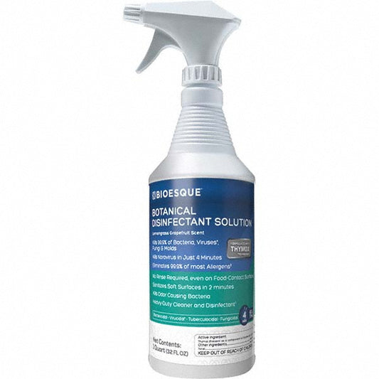 Bioesque Solutions BBDSQ All-Purpose Cleaner 1 qt Bottle, Disinfectant