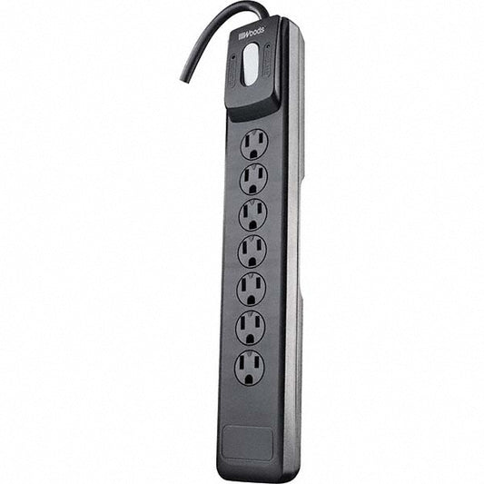 Southwire 41496 Power Outlet Strips Amperage 15 A Amperage 15 A Voltage 120 V Protection Type Surge Number of Outlets 7 Mount Type Keyhole Number Of Outlets 7 Mounting Type Keyhole Cord Length 120 in 10 ft Voltage 120 V Strip Length (Inch) 5-3/8 S