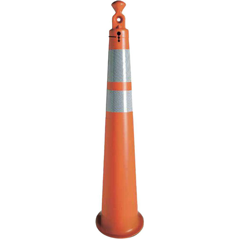 VizCon 42164-CHIP Rigid Cone 42.0000" High, Fluorescent Orange