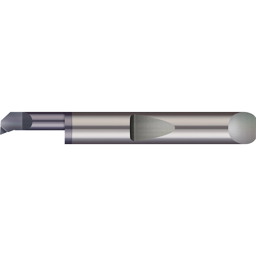 Micro 100 QBT-180500X Boring Bar 0.18" Min Bore, 1/2" Max Depth, Right Hand Cut, Solid Carbide