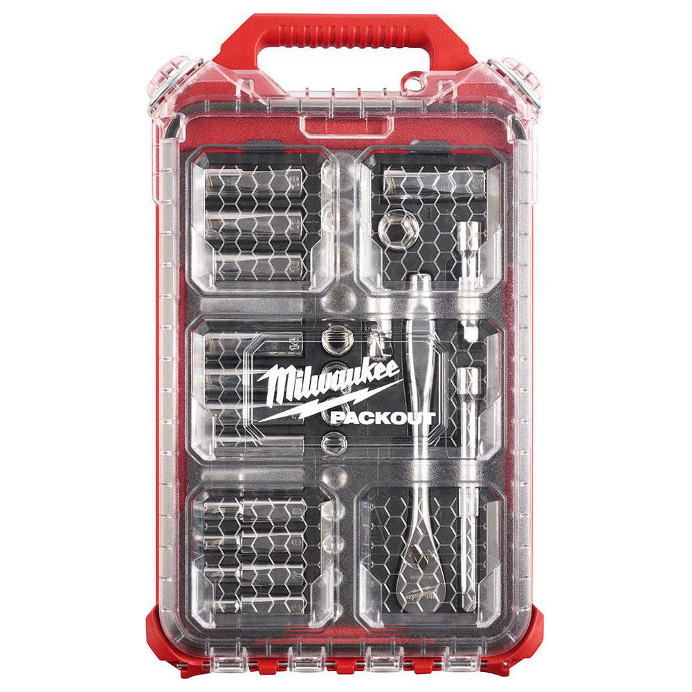 Milwaukee Tool 48-22-9482 Ratchet & Socket Set Socket Set 32 Pc, 3/8" Drive, 6.00 to 19.00" Socket