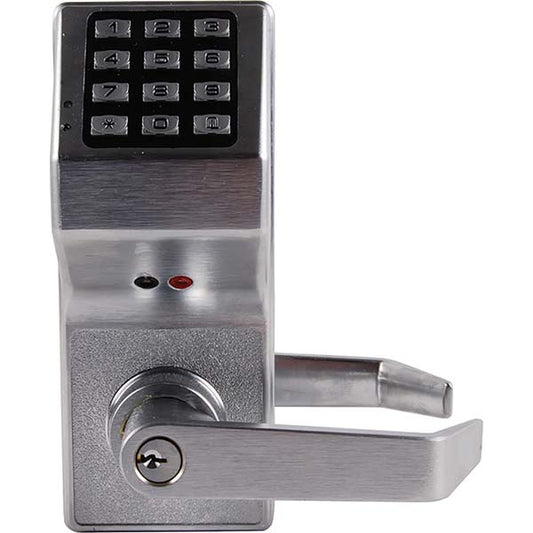 Alarm Lock DL3200-26D Lever Locksets Type Entrance Door Thickness 1-3/4 Back Set 2-3/4 For Use With Commercial Doors Finish/Coating Satin Chrome Material Steel Material Steel Door Thickness 1-3/4 Lockset Grade Grade 1 Cylinder Type C Keyway Number of Codes