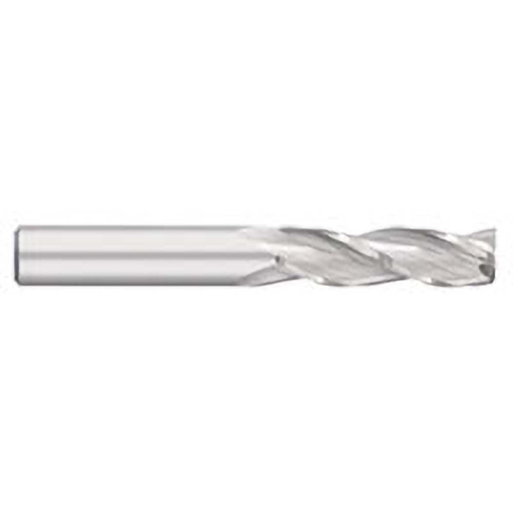 Titan USA TC15316 Square End Mill 1/4" Dia, 1-1/8" LOC, 3 Flutes, Solid Carbide