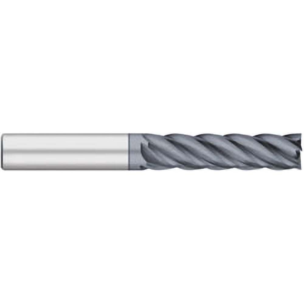 Titan USA TC25888 Square End Mill 1/4" Dia, 1-1/8" LOC, 5 Flutes, Solid Carbide