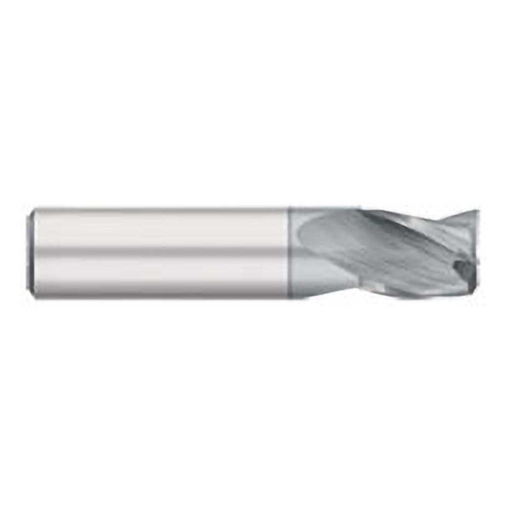 Titan USA TC91108 Square End Mill 1/8" Dia, 1/4" LOC, 3 Flutes, Solid Carbide