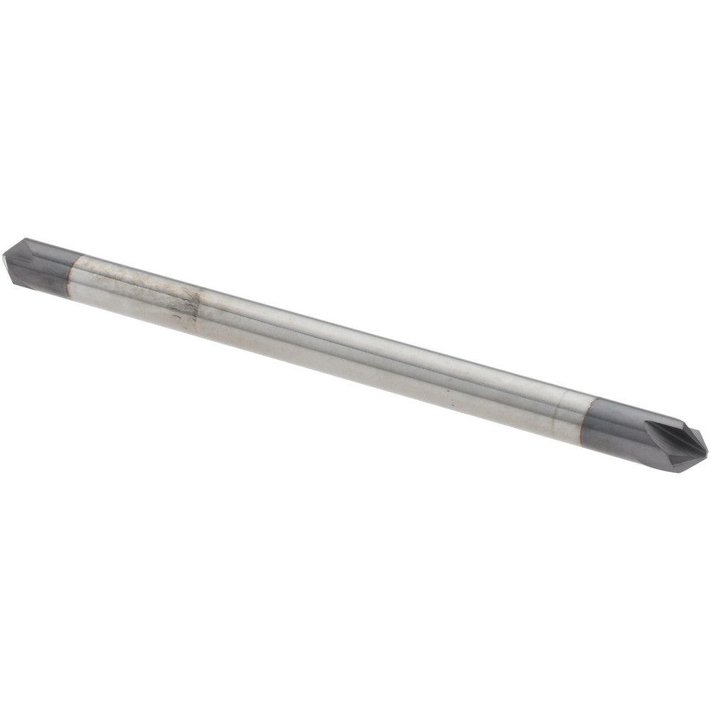 Titan USA TC88146 Chamfer Mill 1/8" Dia, 4 Flutes, Solid Carbide