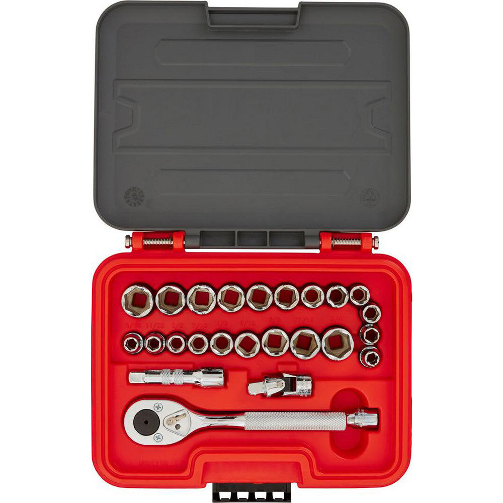Proto J52325S Socket Set 25 Pc, 3/16 to 3/4" Socket