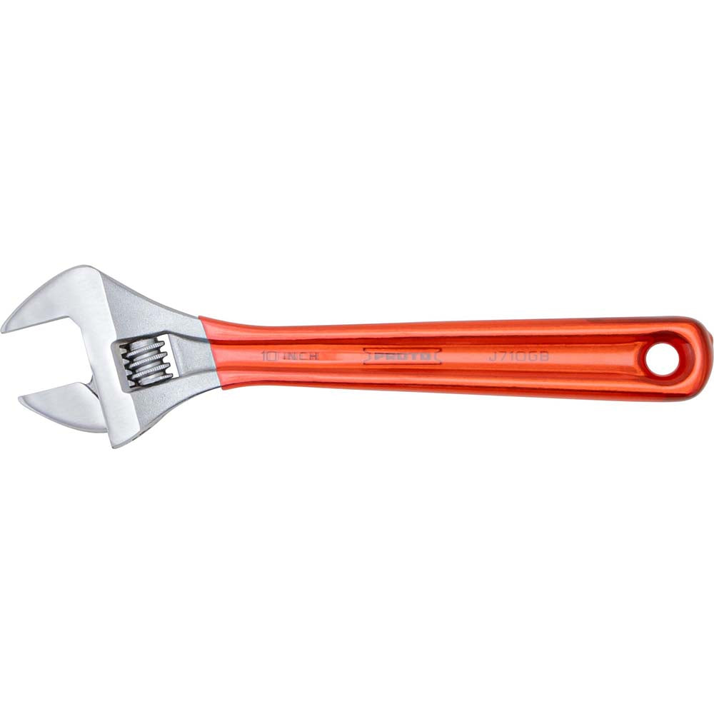 Proto J710GB Adjustable Wrench 10" OAL, 1-5/16" Jaw Capacity