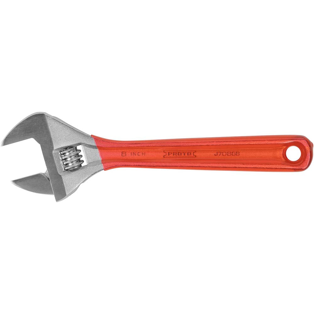 Proto J708GB Adjustable Wrench 8" OAL, 1-1/8" Jaw Capacity