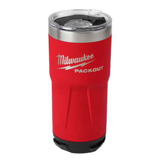 Milwaukee Tool 48-22-8392R Drinking Cups Cup Shape Flat Bottom  Size (oz.) 20.00  Disposable No  For Beverage Type Cold Hot  Color Red  