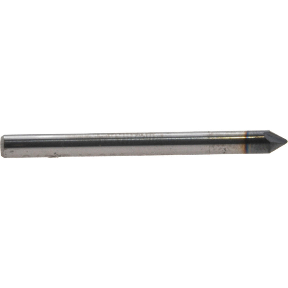 Harvey Tool 849008-C6 Engraving Cutter 60 &deg, 1/8" Dia, Tip Radius Point, Solid Carbide
