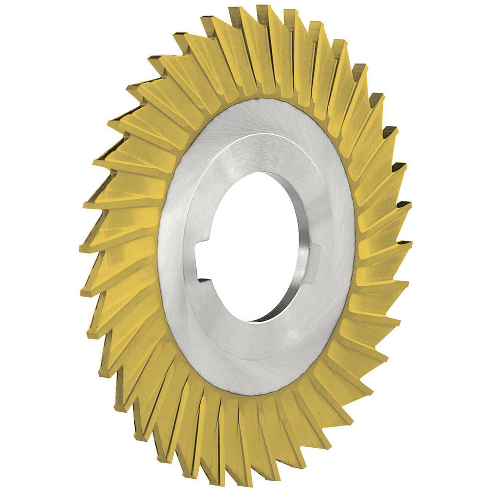 Keo 950-000-724 Concave Slitting Saw 4" Dia, 1/8" Thick, 1" Arbor Hole, 40 Teeth, High Speed Steel