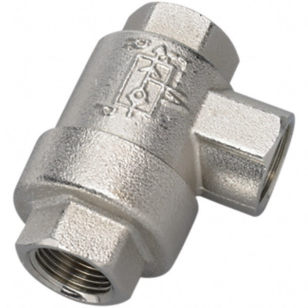 Legris 7970 13 13 Quick-Exhaust Valves Inlet Port Size 1/4 Inlet Port Size 1/4 in Exhaust Port Size 1/4 Exhaust Port Size 1/4 in Minimum PSI 10.0 Thread Size 0.25 Maximum Working Pressure (psi) 150.00 Maximum Working Pressure (psi) 150.00 Body Material Ni