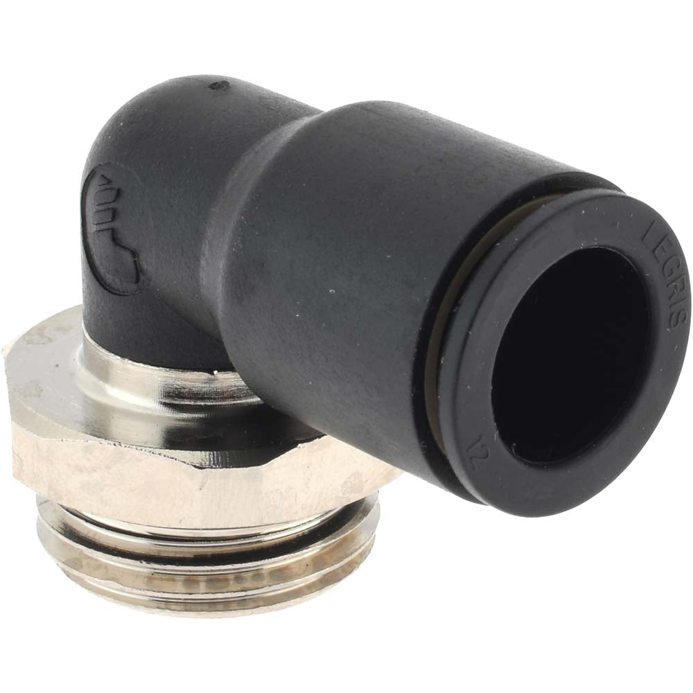 Legris 3199 12 21 Push-To-Connect Tube Fitting Male Elbow, 1/2" Thread