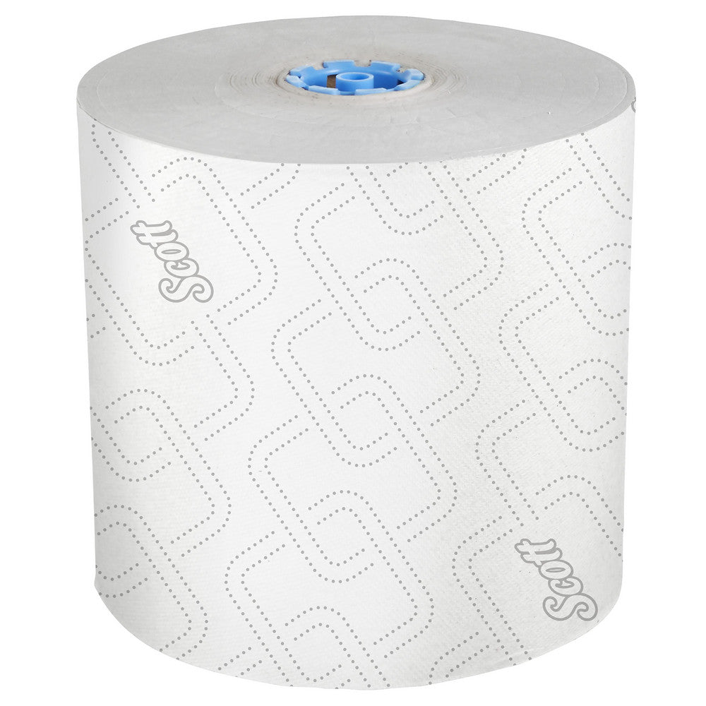 Scott 53925 Pro High-Capacity Hard Roll Towels with Elevated Design & Absorbency Pockets, for Blue Core Dispensers, White