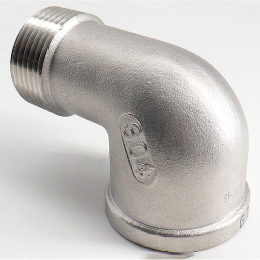 Guardian Worldwide 40SE113N014 Pipe 90 deg Street Elbow 1/4", 304 Stainless Steel